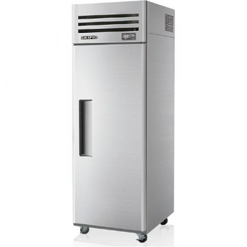 SKIPIO SRT251 Stainless Steel 1 Solid Door Upright Fridge