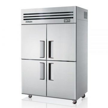 SKIPIO Upright Fridge Solid Split Door SRT454