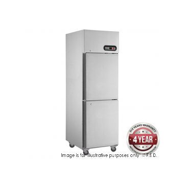 Thermaster SUC500 TROPICAL 2 x 12 Door SS Fridge