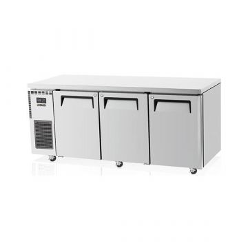 SKIPIO SUF183 Stainless Steel 3 Solid Door Undercounter Freezer