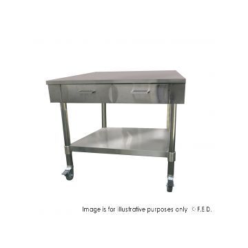 MODULAR SYSTEMS Work bench with 2 drawers and undershelf SWBD72