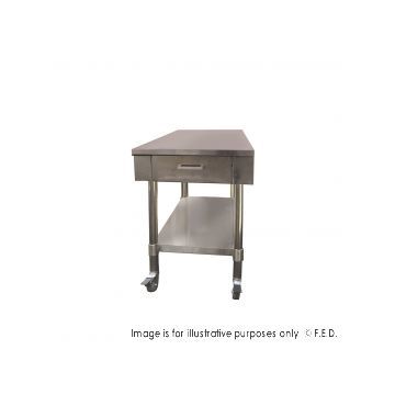 MODULAR SYSTEMS Work Bench with 1 Drawer and Under Shelf SWBD81