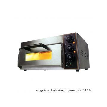 Baker Max Electric Pizza Oven Single Deck TEP1SKW