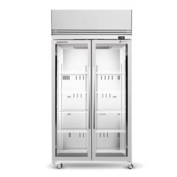 Skope TMF1000NA Glass 2 Door Display Storage Freezer