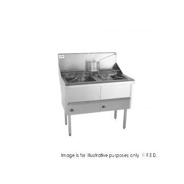 Complete Gas Fish and Chips Fryer WFS218